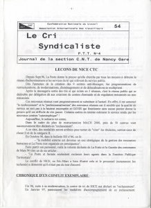 Le Cris Syndicaliste #04