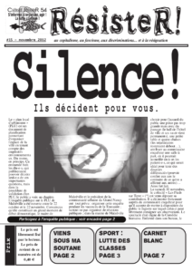 RésisteR #15 - Silence ! Ils décident pour vous.