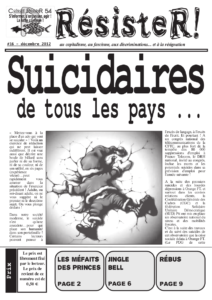 RésisteR #16 - Suicidaires de tous les pays...