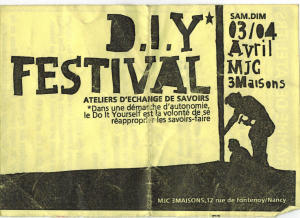DIY Festival - programme